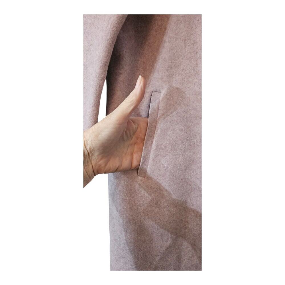 ONLY Womens Coat Jacket Size Small Light Purple Button Closure Slit Pockets - Picture 3 of 8